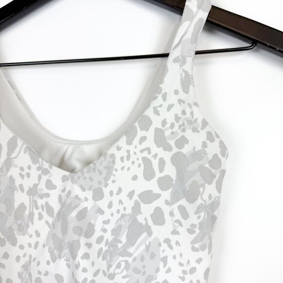 Lululemon Align Tank Top White Gray Spotty Print 2022 - 0 - Picture 2 of 7